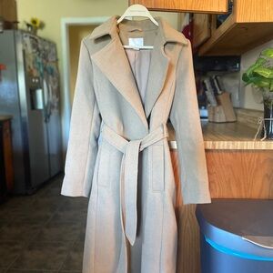 H&M Beige Trench Coat with Belt